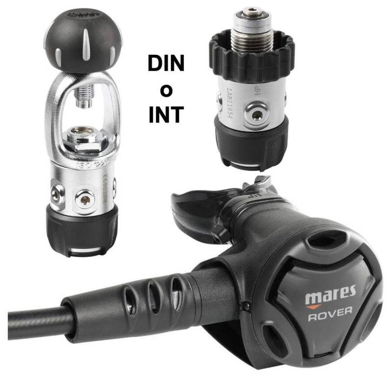 Regulador Mares Rover 2S Din/Int + Adt.
