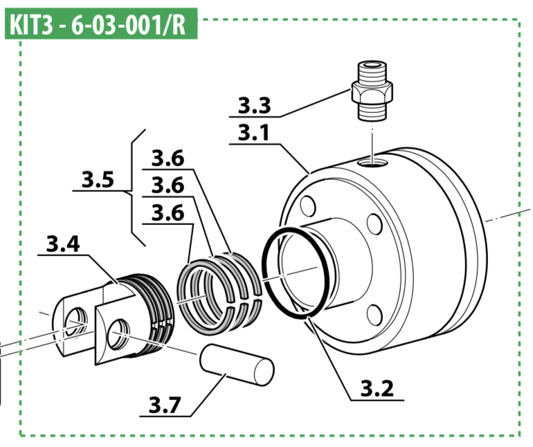 3Rd Stage Cylinder Kit
