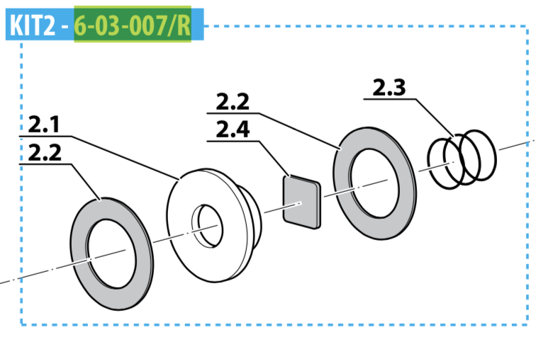 3Rd Stage Valve Kit Mch6