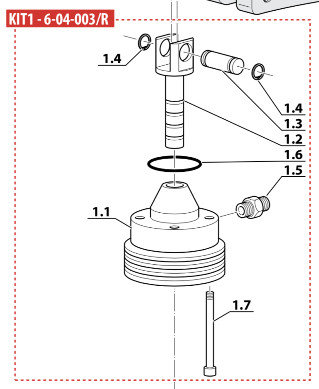 4Th Stage Cylinder Kit Mch6
