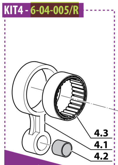 4Th Stage Connecting Rod Kit Mch6