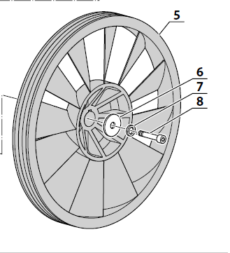 Cooling Fan Wheel Mch13-16