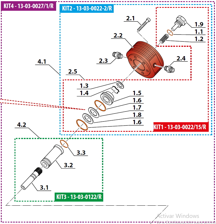 3Rd Stage Head Assembly Kit Mch13/16